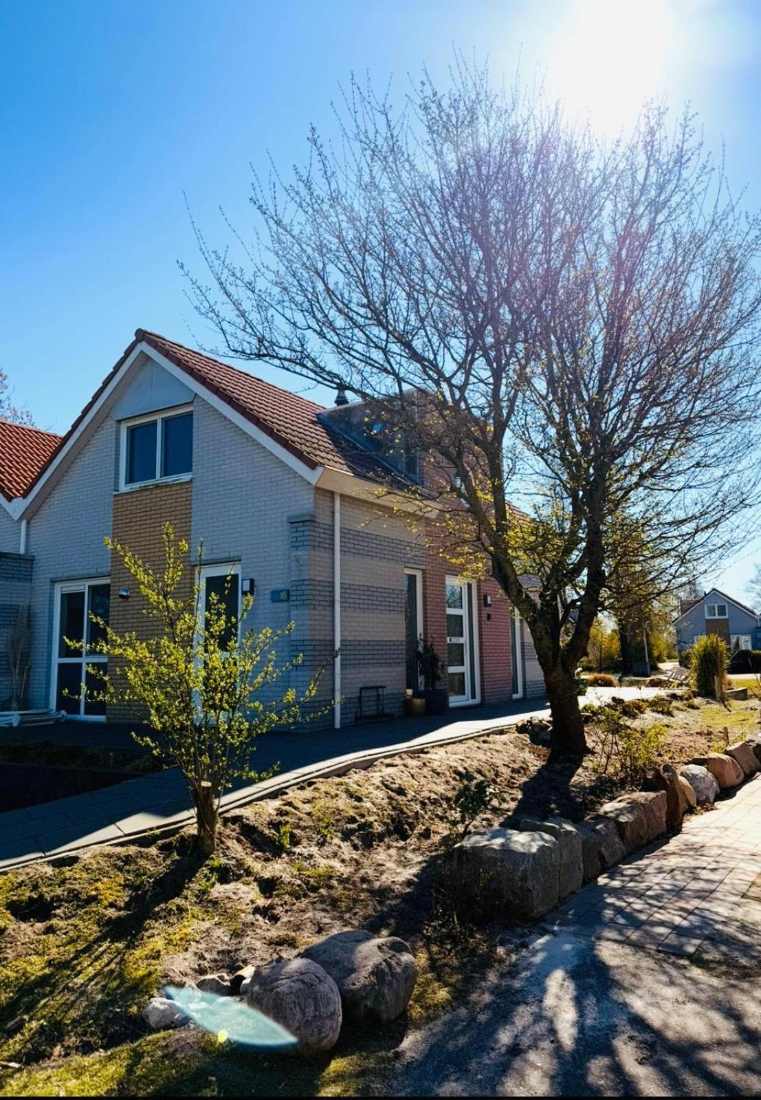 Prachtige Vakantievilla Aan Ijsselmeer Makkum Exterior photo
